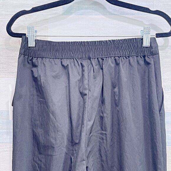 A NEW DAY High Rise Parachute Pants Black High Rise Woven Womens 0 - Picture 4 of 7